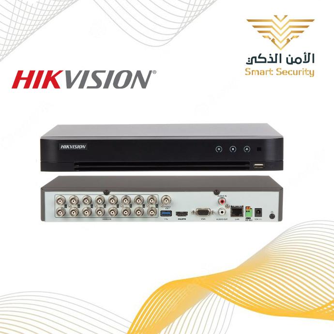 جهاز تسجيل HD هيك فيجن 16  مخرج دقة 8  ميجا - DVR