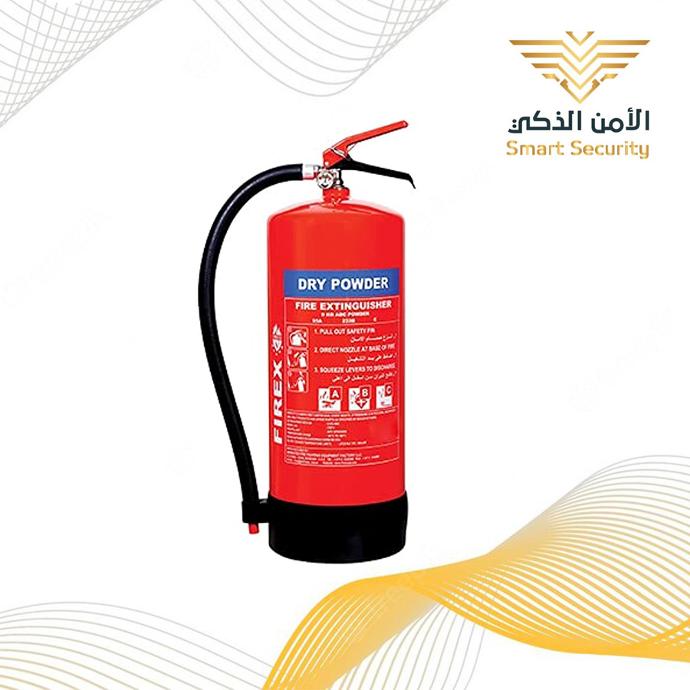 طفاية حريق بودرة حجم 6  كيلو مثالية لمكافحة جميع أنواع الحرائق 6KG Dry Powde Fire Extinguisher